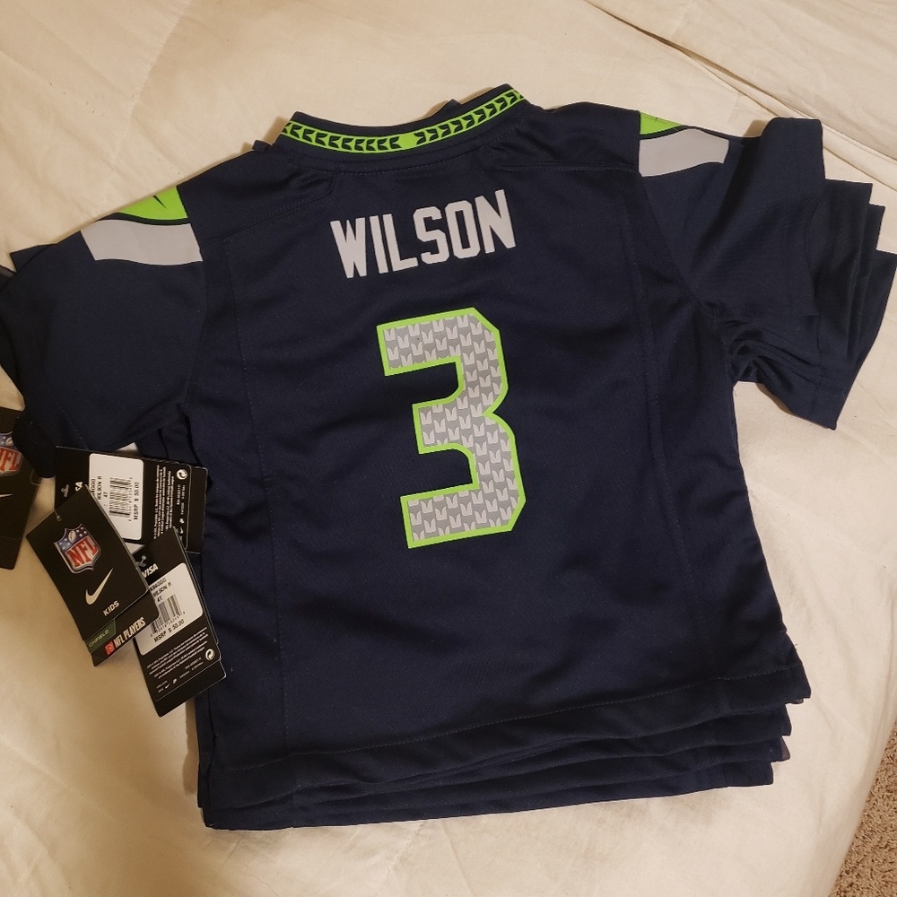 Seattle Seahawks Russell Wilson #3 Jersey